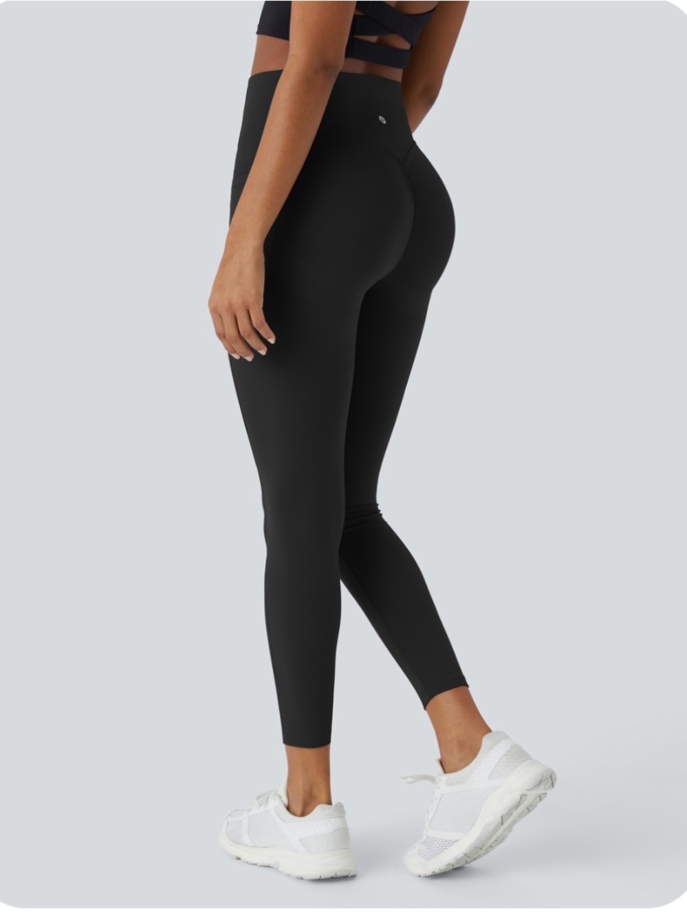 HALARA Black High-Waist Sculpting Leggings